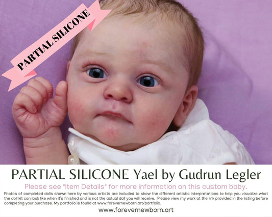 Yael Silicone Baby Doll by Gudrun Legler (20" Full Limbs)