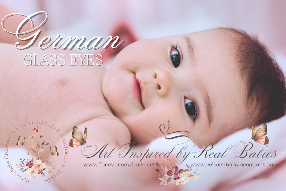 German Glass Eyes: Reborn Baby Add-On