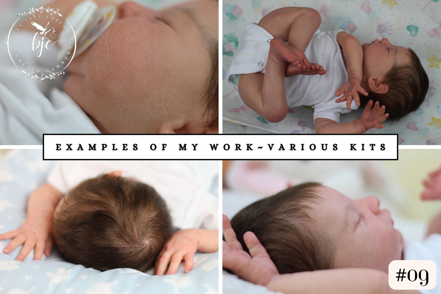 Adelia Reborn Toddler Doll by Olga Tschenskaja **BACKORDERED KIT** (5-6 Year Old Size)