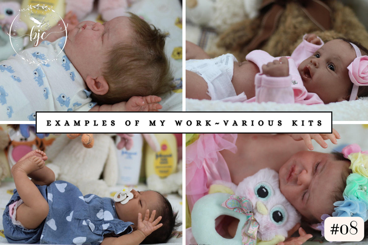 Adelia Reborn Toddler Doll by Olga Tschenskaja **BACKORDERED KIT** (5-6 Year Old Size)