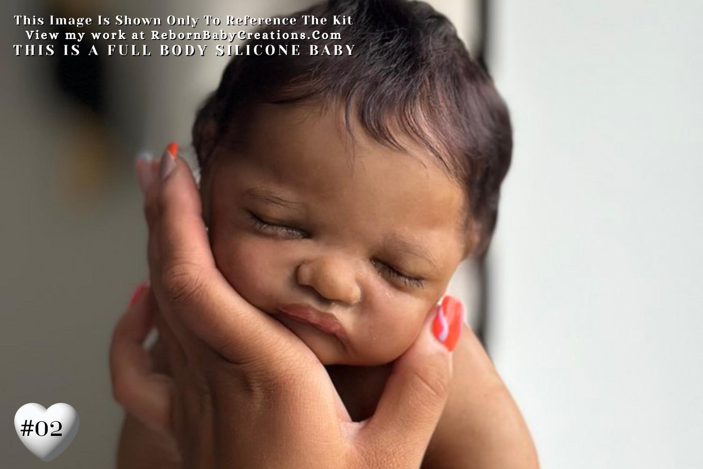 ALMOST GONE! Olive full silicone baby by Izzy Zhao. (19.5” long 6 lbs 13 oz). Opened mouth + tongue. Armatures are available.