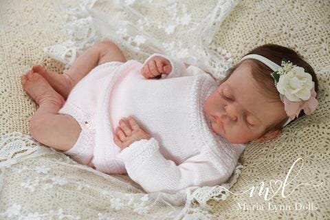 Rosy/Russell: Full Body Silicone Baby (18in, 7lb 7oz)