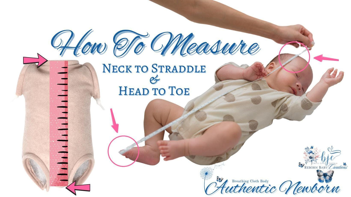 Replacement Body ~ Breathing & Weighted Cloth Body For Your Favorite Reborn Baby