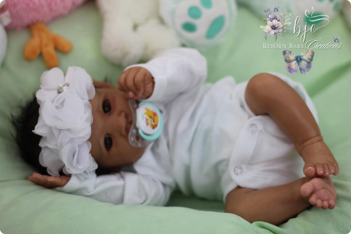 Felicia Reborn Toddler Doll by Priscila Lopez (26 inches tall)