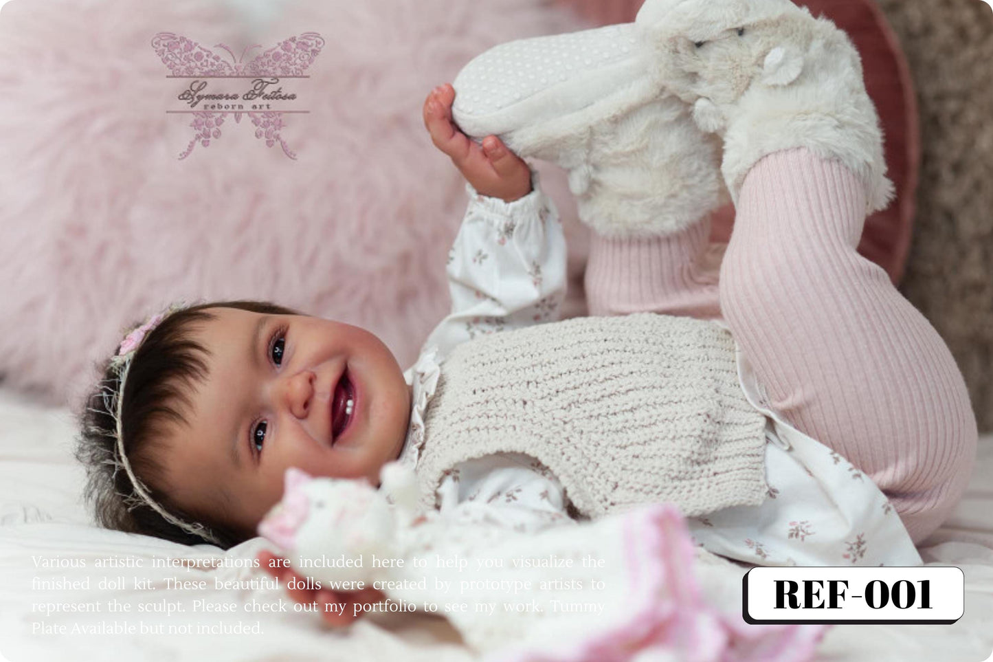 Felicia Reborn Toddler Doll by Priscila Lopez (26 inches tall)