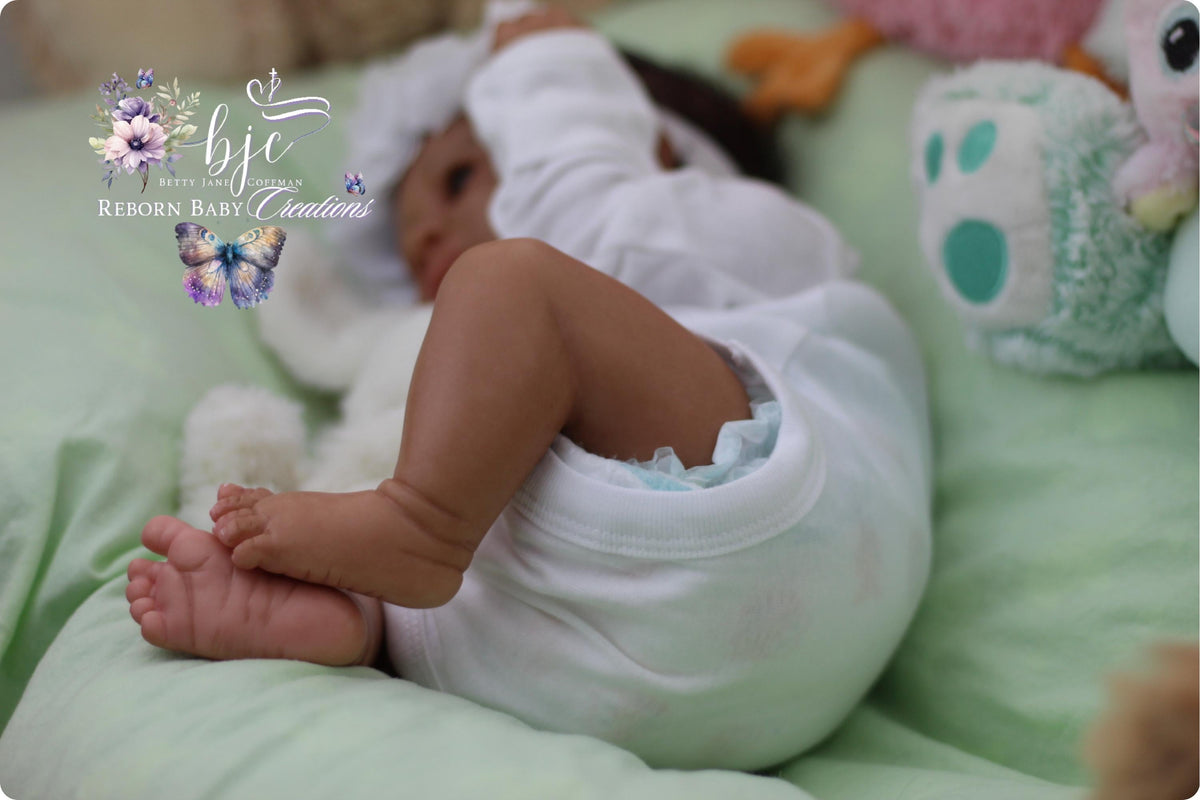 Felicia Reborn Toddler Doll by Priscila Lopez (26 inches tall)