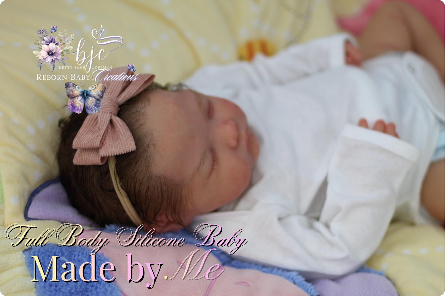 Super Soft Silicone Baby: Emma by Dawn Donofrio, Opened Mouth. 21 Inches 8lbs 4 oz.