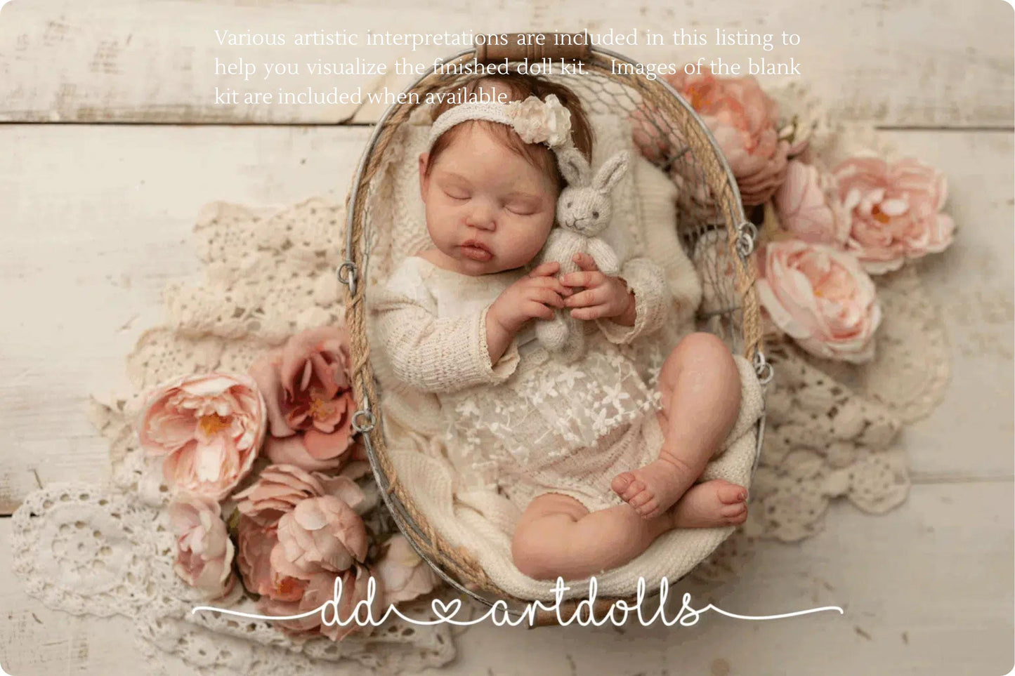 Super Soft Silicone Baby: Emma by Dawn Donofrio, Opened Mouth. 21 Inches 8lbs 4 oz.
