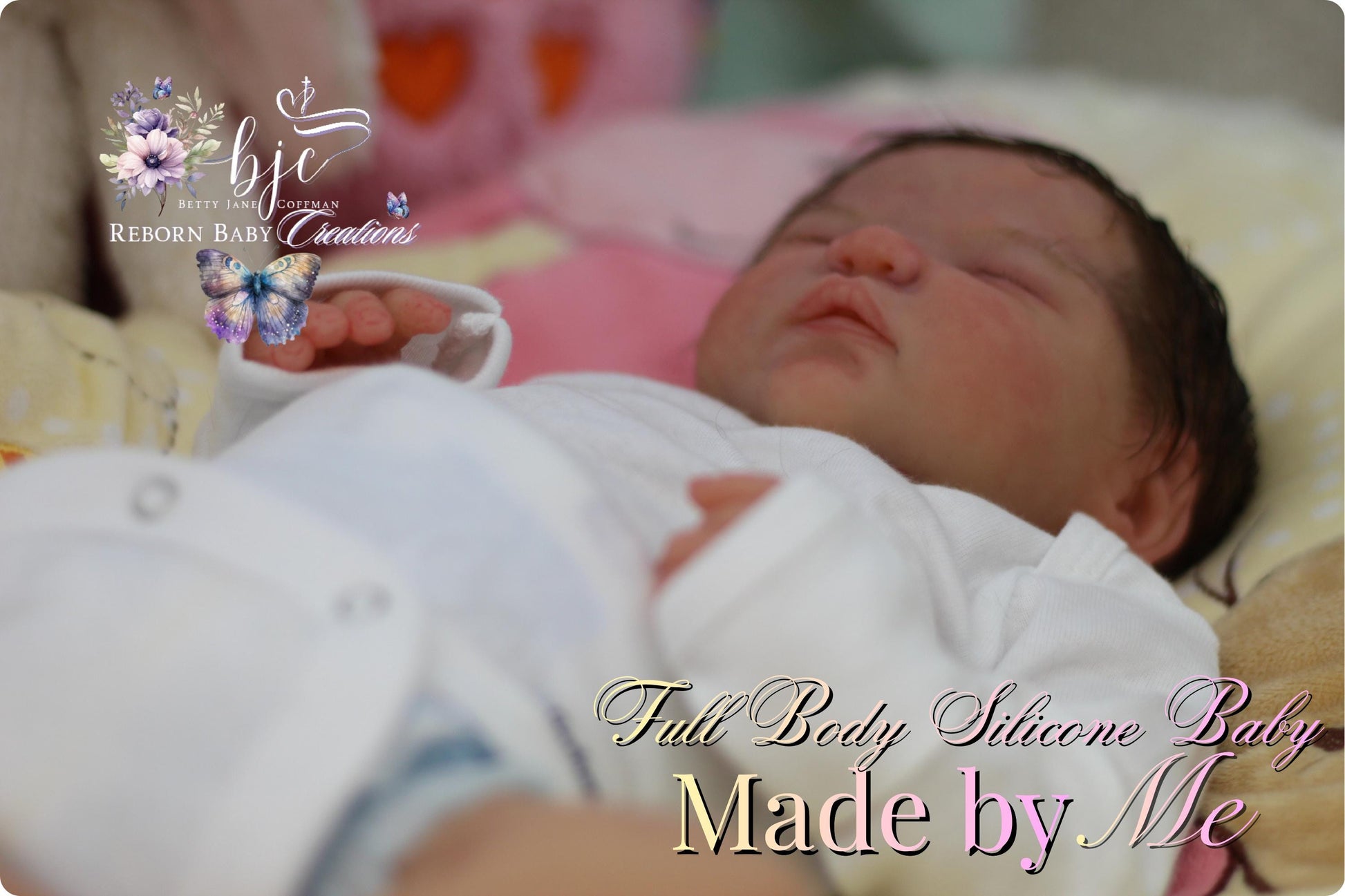 Full Silicone Baby Kaillie/Kellan Asleep (19.5 inches 7lbs 6oz)
