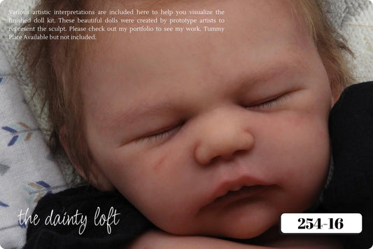 Full Silicone Baby Kaillie/Kellan Asleep (19.5 inches 7lbs 6oz)