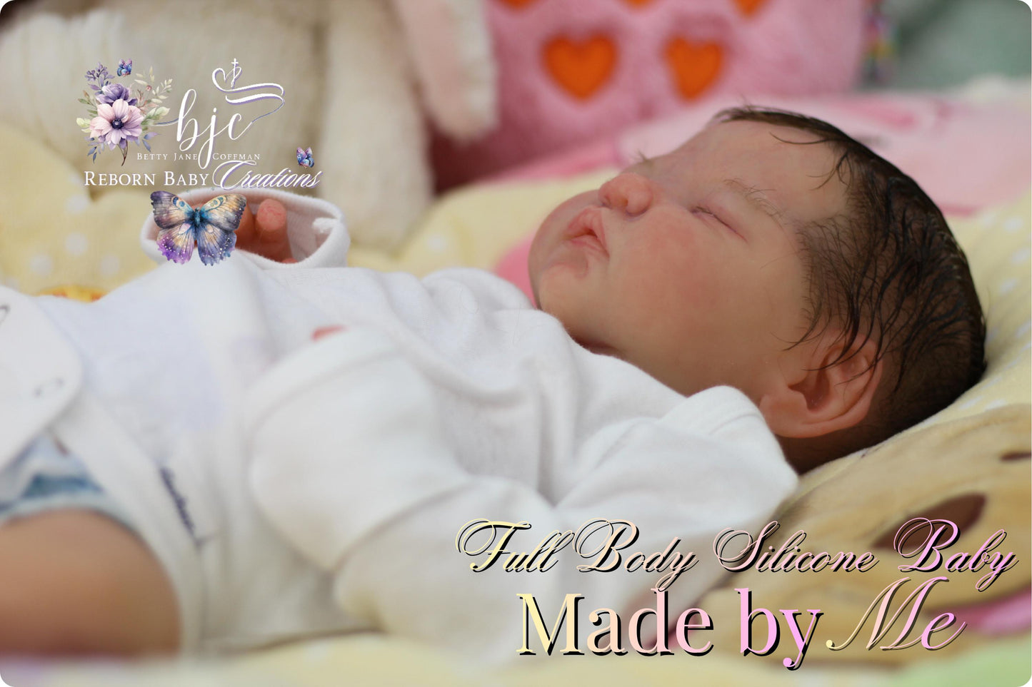 Full Silicone Baby Kaillie/Kellan Asleep (19.5 inches 7lbs 6oz)