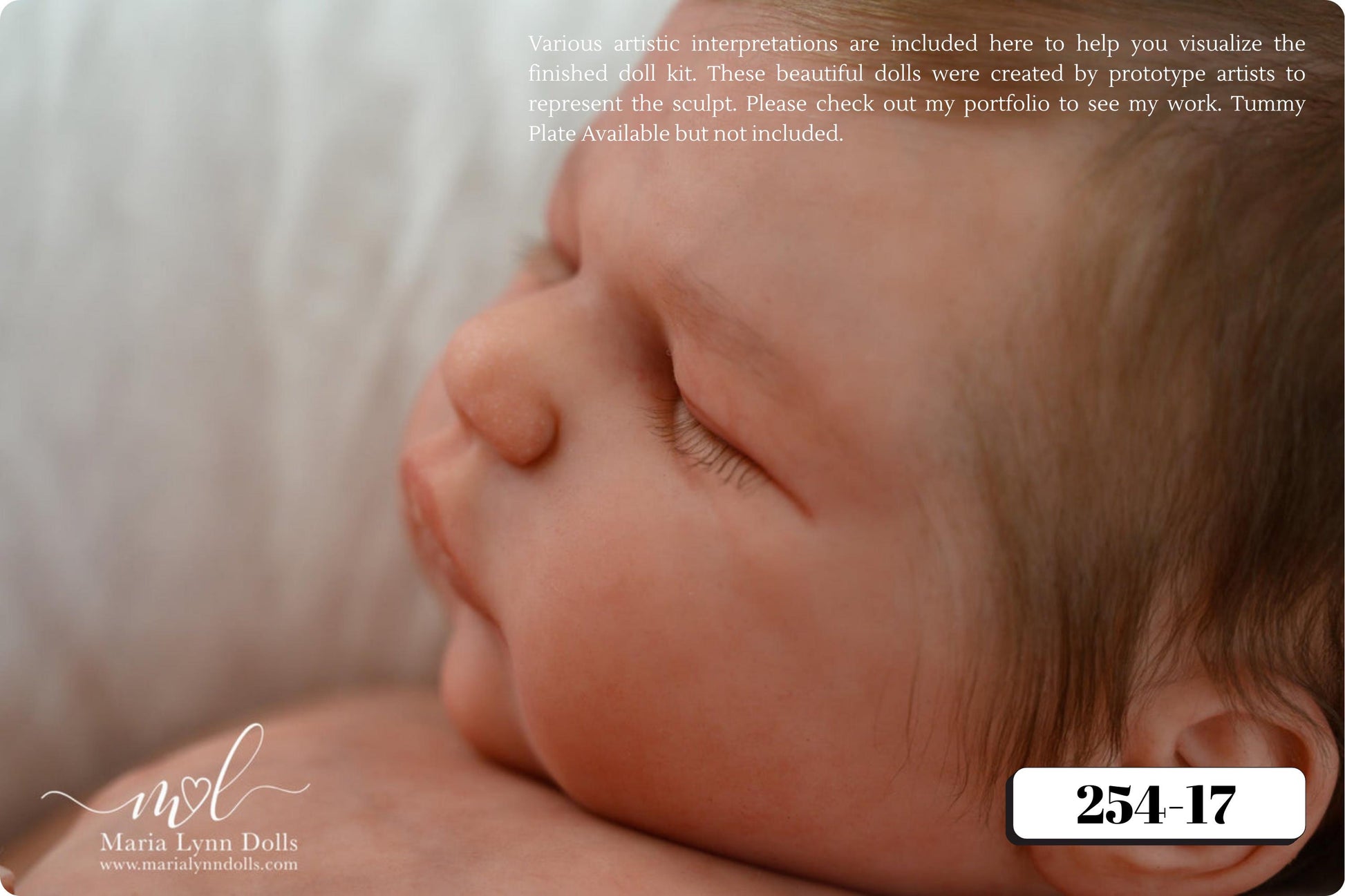 Full Silicone Baby Kaillie/Kellan Asleep (19.5 inches 7lbs 6oz)