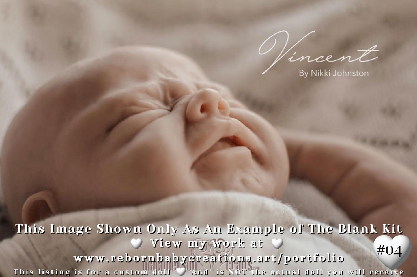 Vincent by Nikki Johnston LoNg SoLD OuT LiMiTeD EDiTiOn (18"+Full Limbs)
