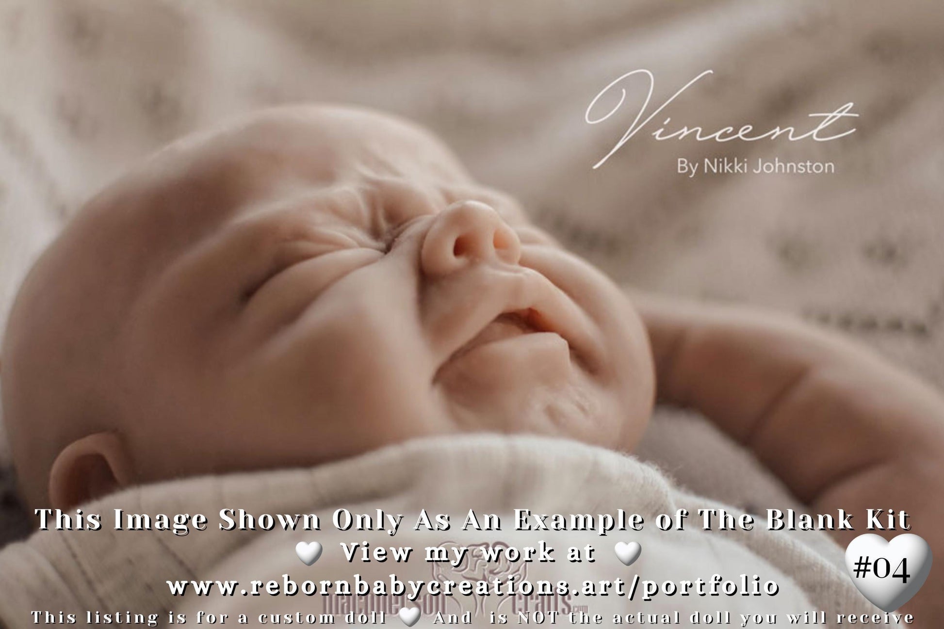 Vincent by Nikki Johnston LoNg SoLD OuT LiMiTeD EDiTiOn (18"+Full Limbs)