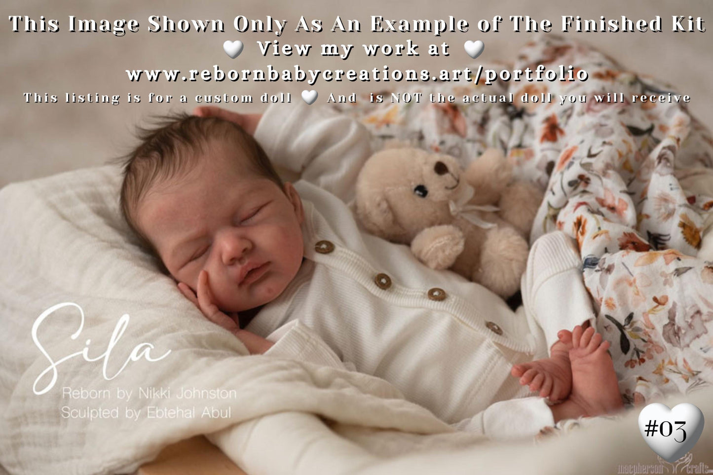 Sila by Ebtehal Abul (18"+Full Limbs) *NEW Release