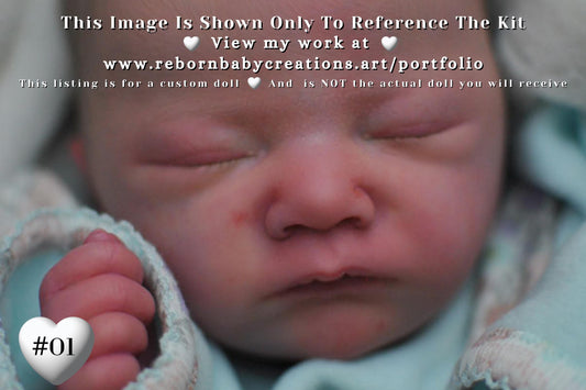 Hyper-Realistic Reborn Baby Doll: Charlotte by Laura Lee Eagles (18" Full Limbs)