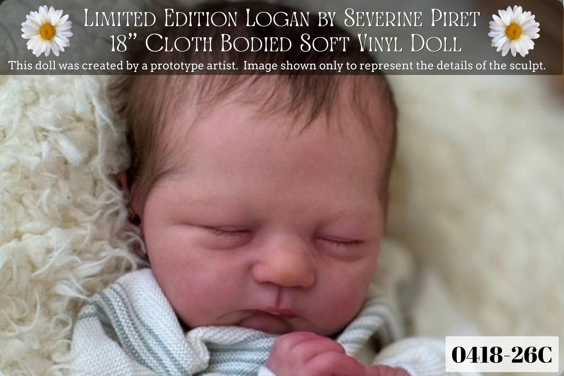 NEW! Limited Edition Logan by Severine Piret (18"+Full Limbs)
