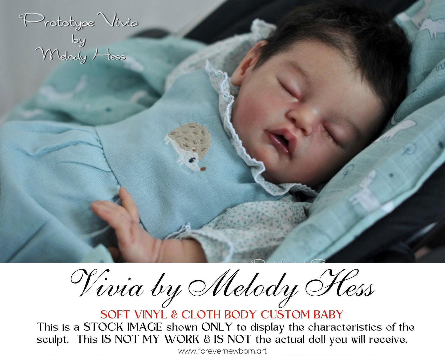 Vivia by Melody Hess (19"+Full Limbs)