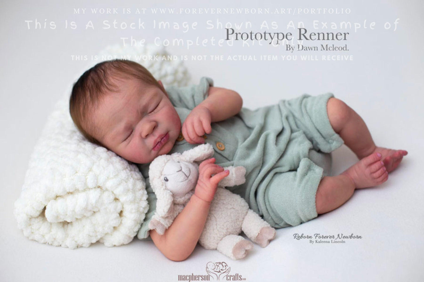 Renner by Dawn McLeod (21 Inches w/ bent legs + Full Limbs)