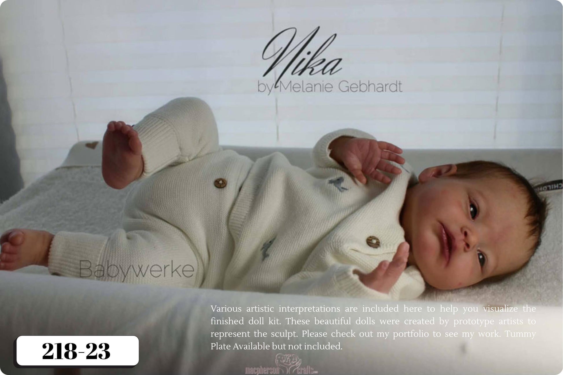 NEW! Nika by Melanie Gebhardt (19"+Full Limbs)