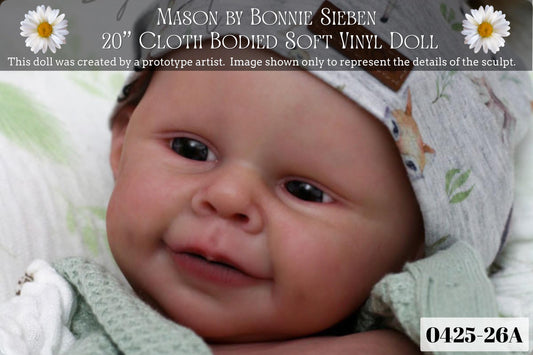 Mason by Bonnie Sieben (20"+Full Limbs)