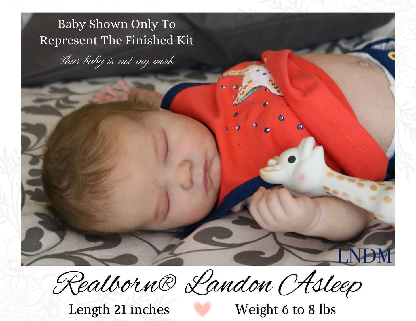 Realborn® Landon Asleep (21"+Full Limbs)
