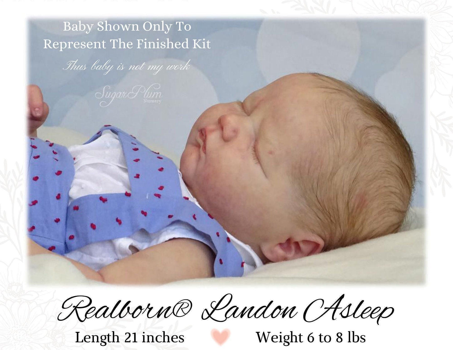 Realborn® Landon Asleep (21"+Full Limbs)