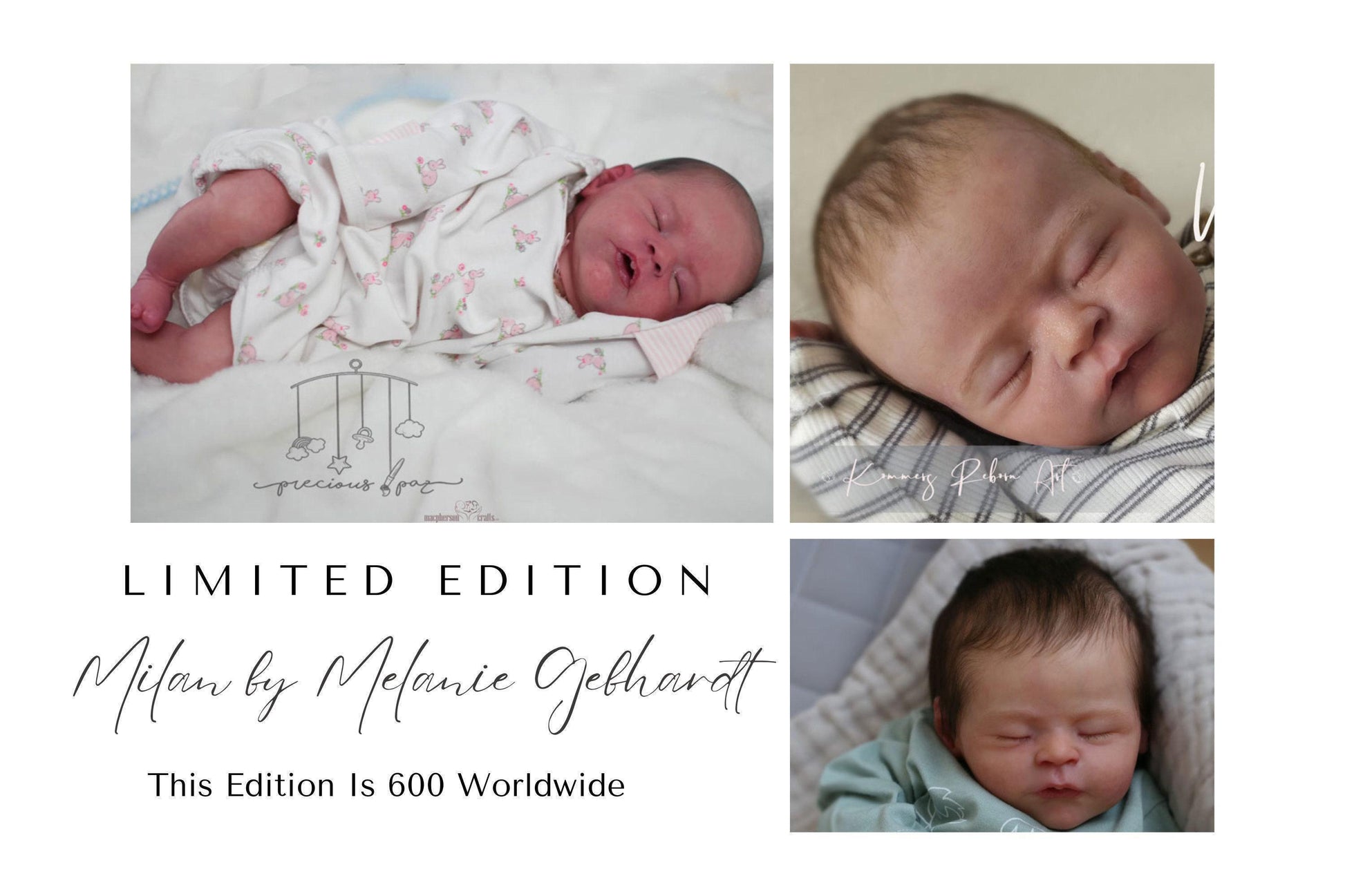Milan by Melanie Gebhardt 19" Full Limbs