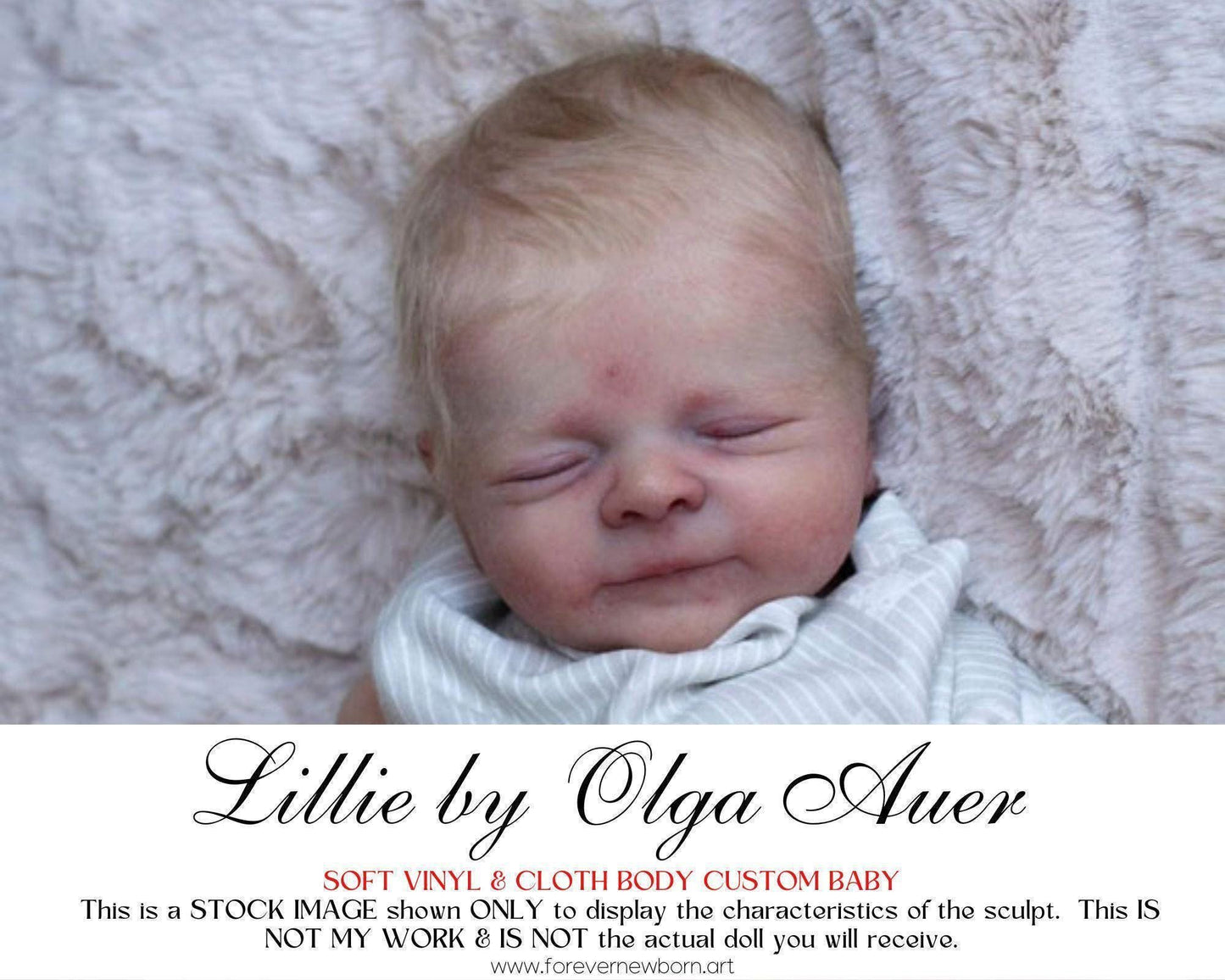 LE Reborn BaBy Lillie by Olga Auer (19" + Full Limbs)