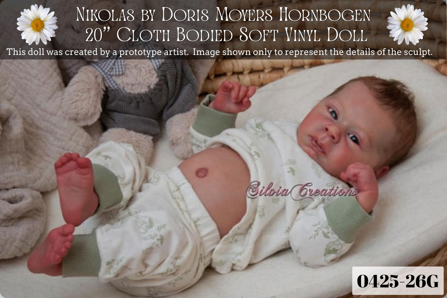 Nikolas by Doris Moyers Hornbogen (20"+Full Limbs)