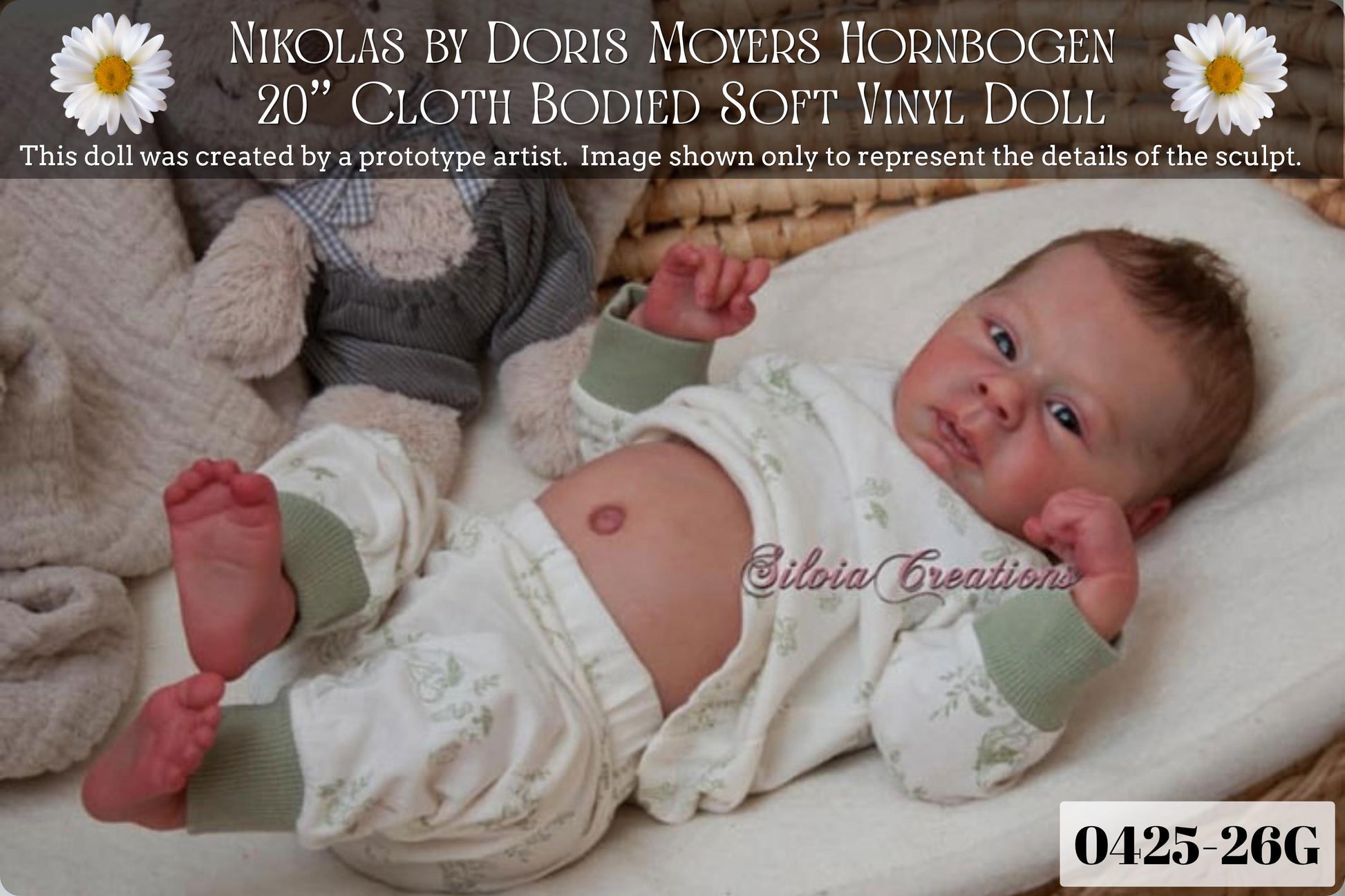 Nikolas by Doris Moyers Hornbogen (20"+Full Limbs)
