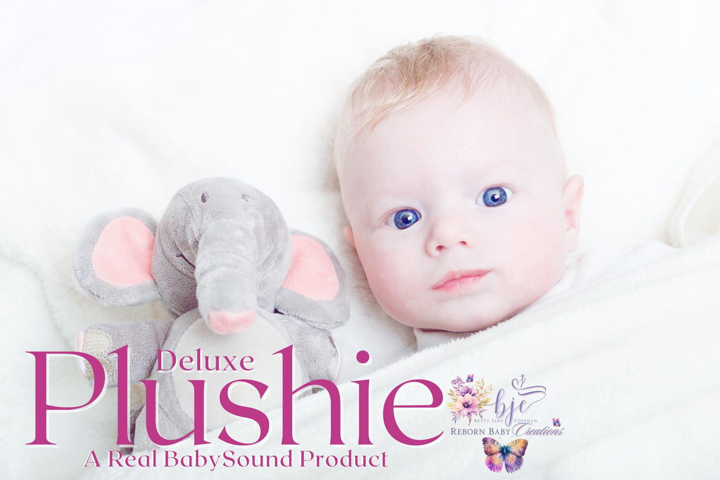 BabySound Plushie Hi-Def Real Baby Sounds ***This is NOT a DOLL!