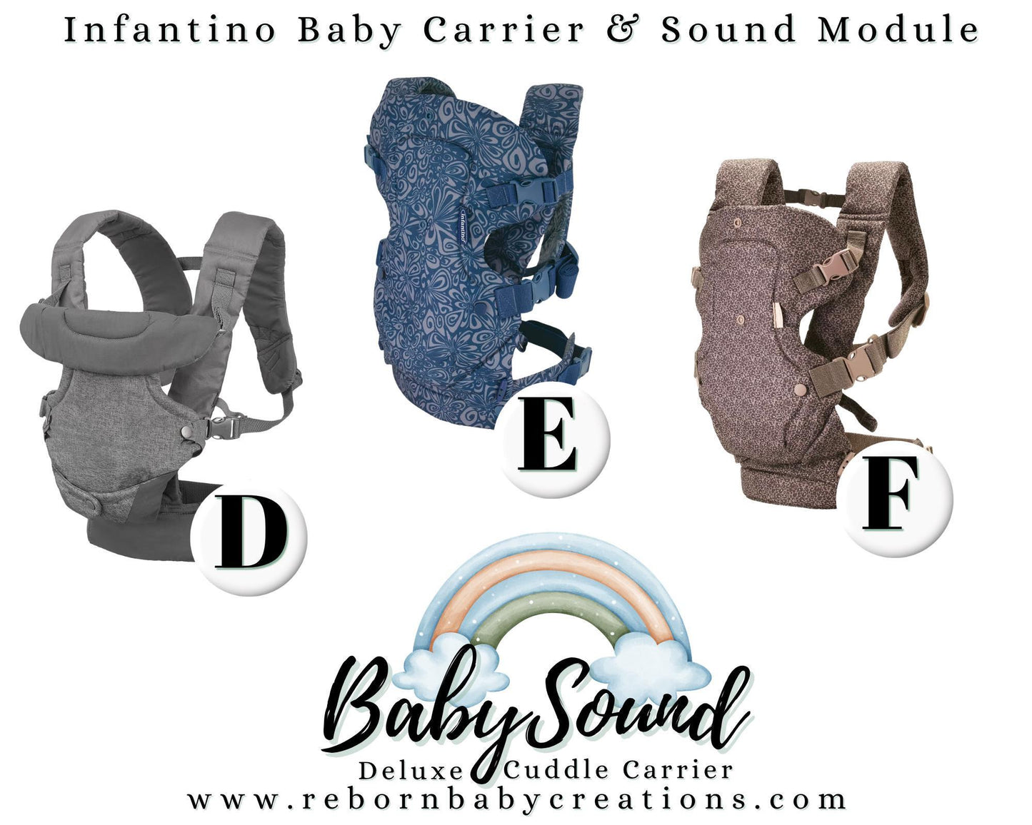 BabySound Carrier: Real Baby Sounds for Reborn Doll Play