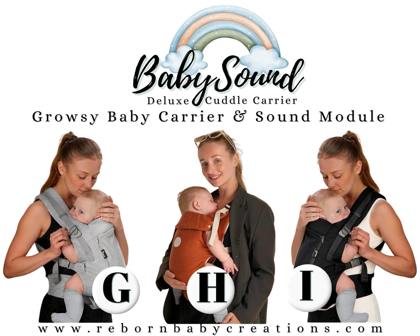 BabySound Carrier: Real Baby Sounds for Reborn Doll Play
