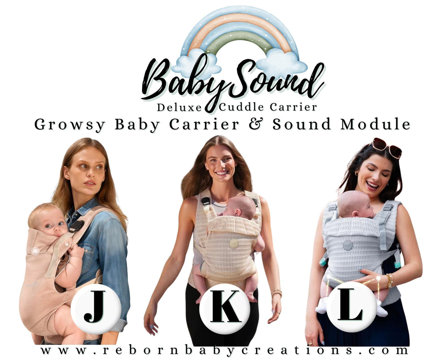 BabySound Carrier: Real Baby Sounds for Reborn Doll Play