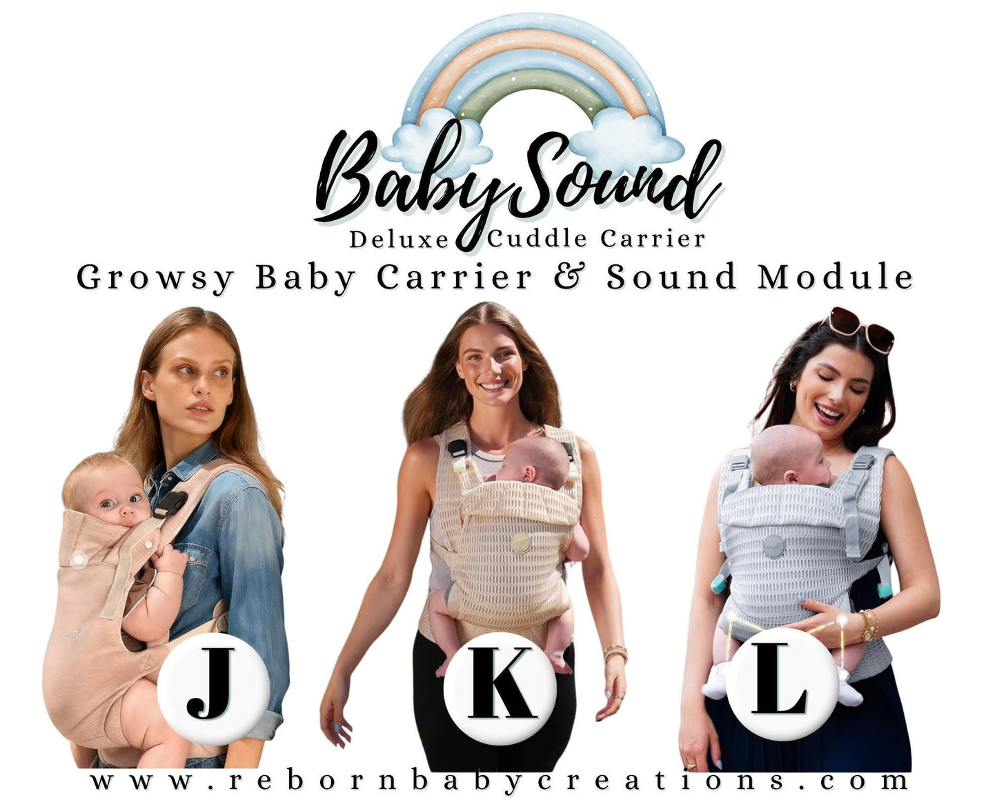 BabySound Carrier: Real Baby Sounds for Reborn Doll Play