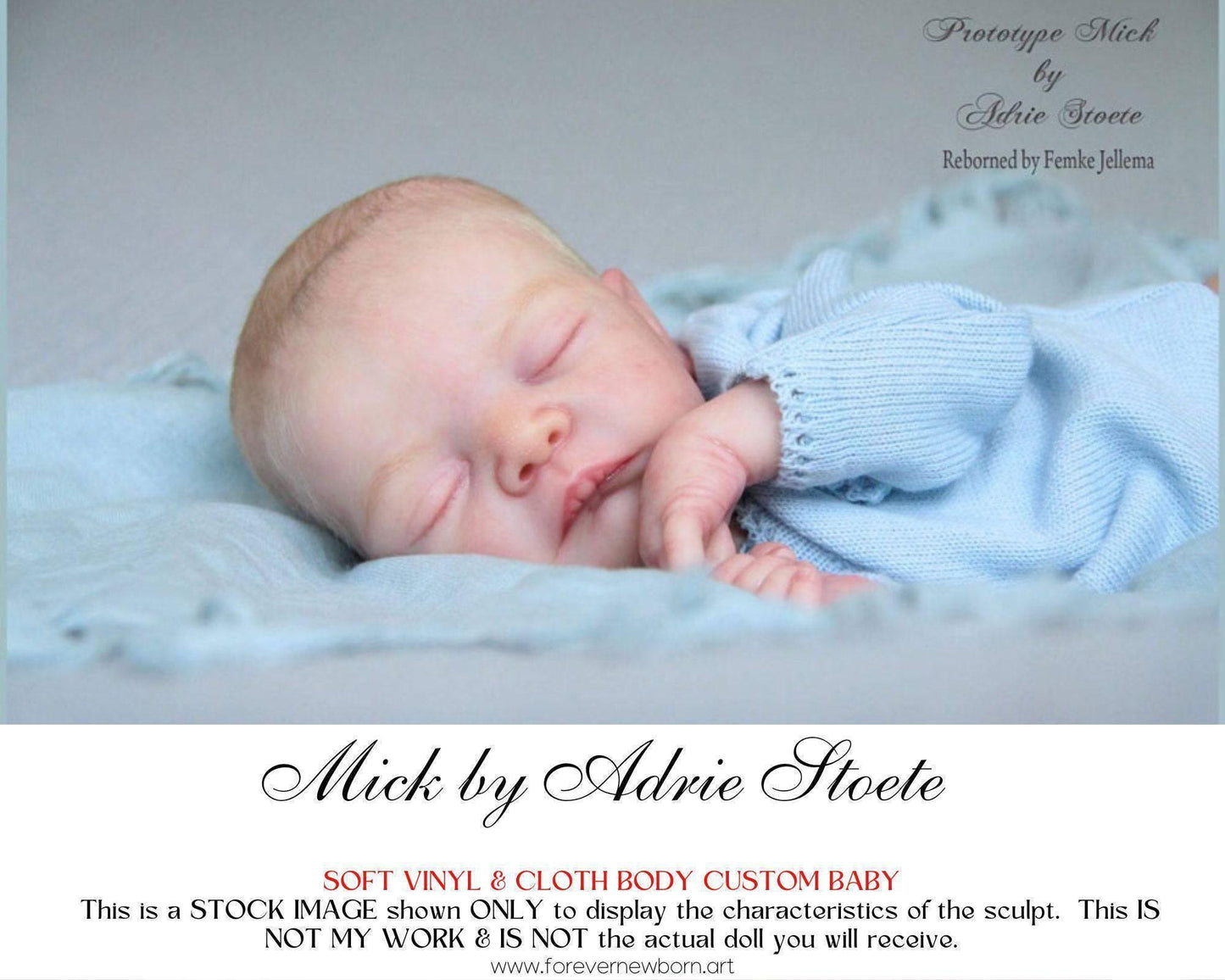 Mick by Adrie Stoete (16"+Full Limbs)
