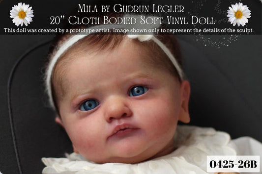 Mila by Gudrun Legler (20"+Full Limbs)