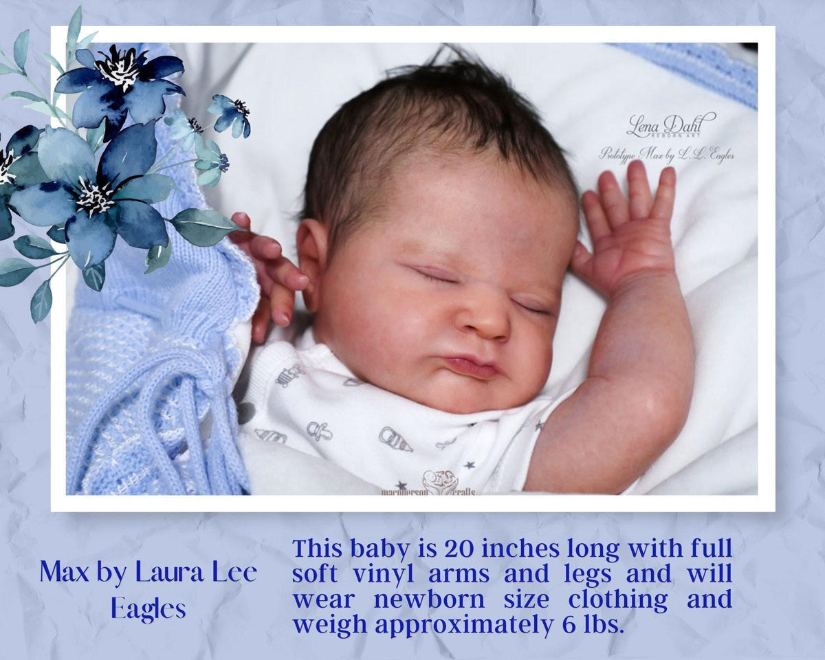 Max by Laura Lee Eagles (20"+Full Limbs)