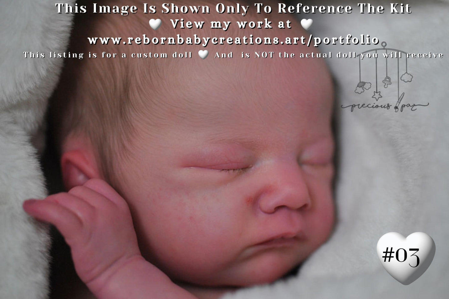 Hyper-Realistic Reborn Baby Doll: Charlotte by Laura Lee Eagles (18" Full Limbs)