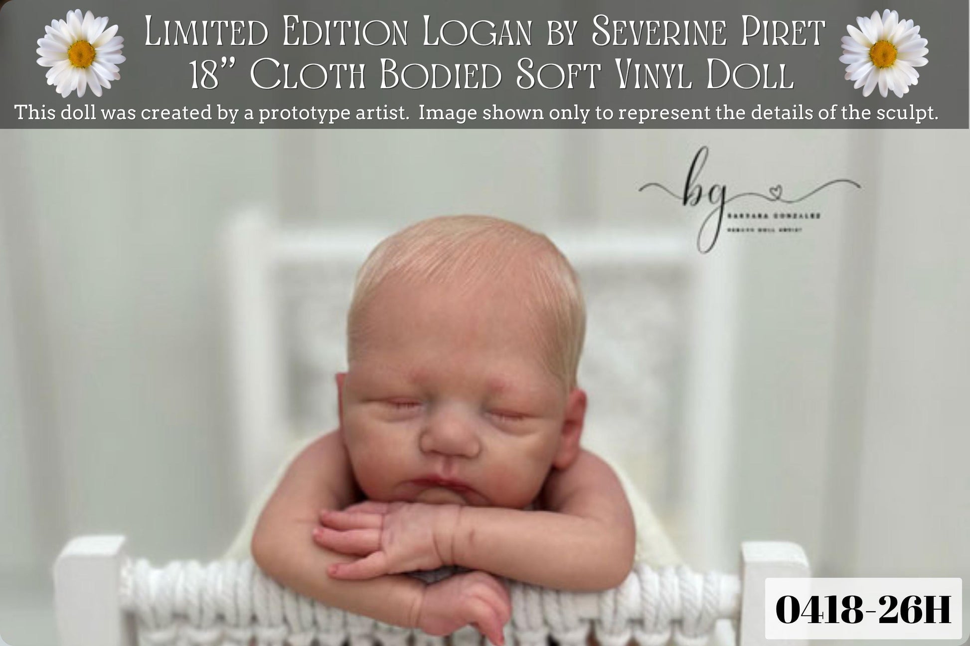 NEW! Limited Edition Logan by Severine Piret (18"+Full Limbs)