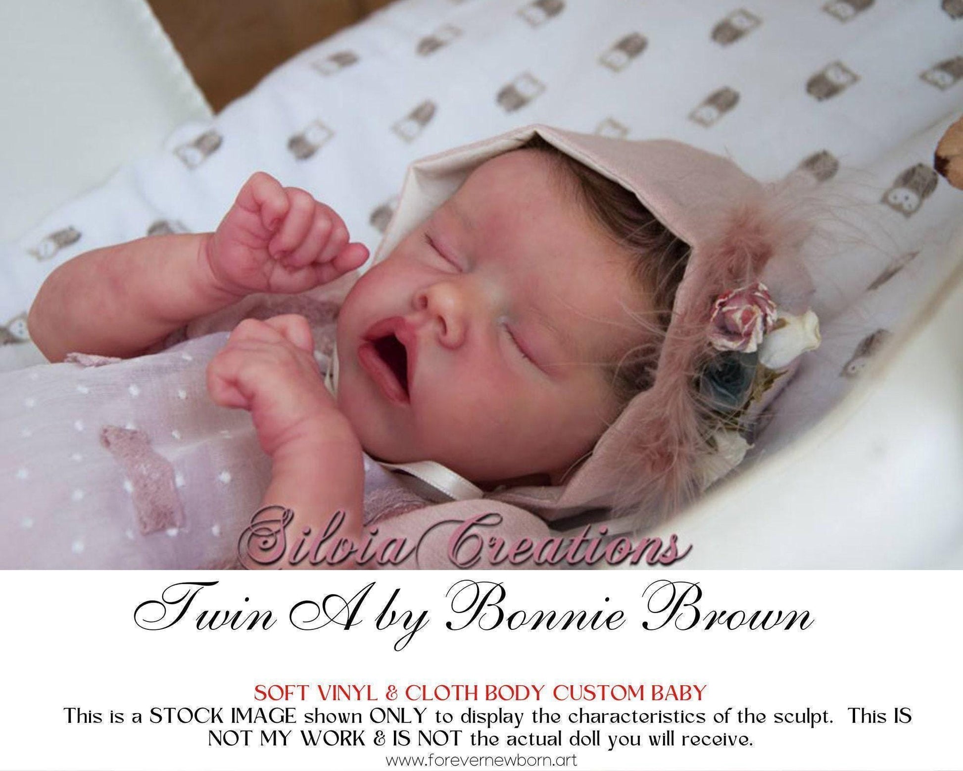 Twin A by Bonnie Brown (17"+3/4 Arms Full Legs)