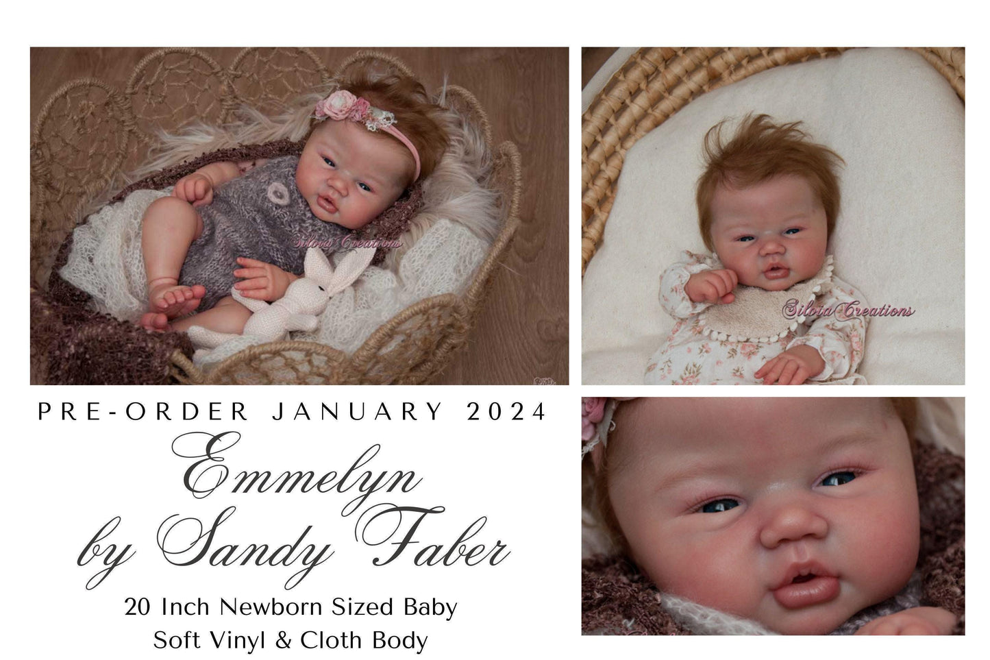 Emmelyn By Sandy Faber 20" Full Limbs