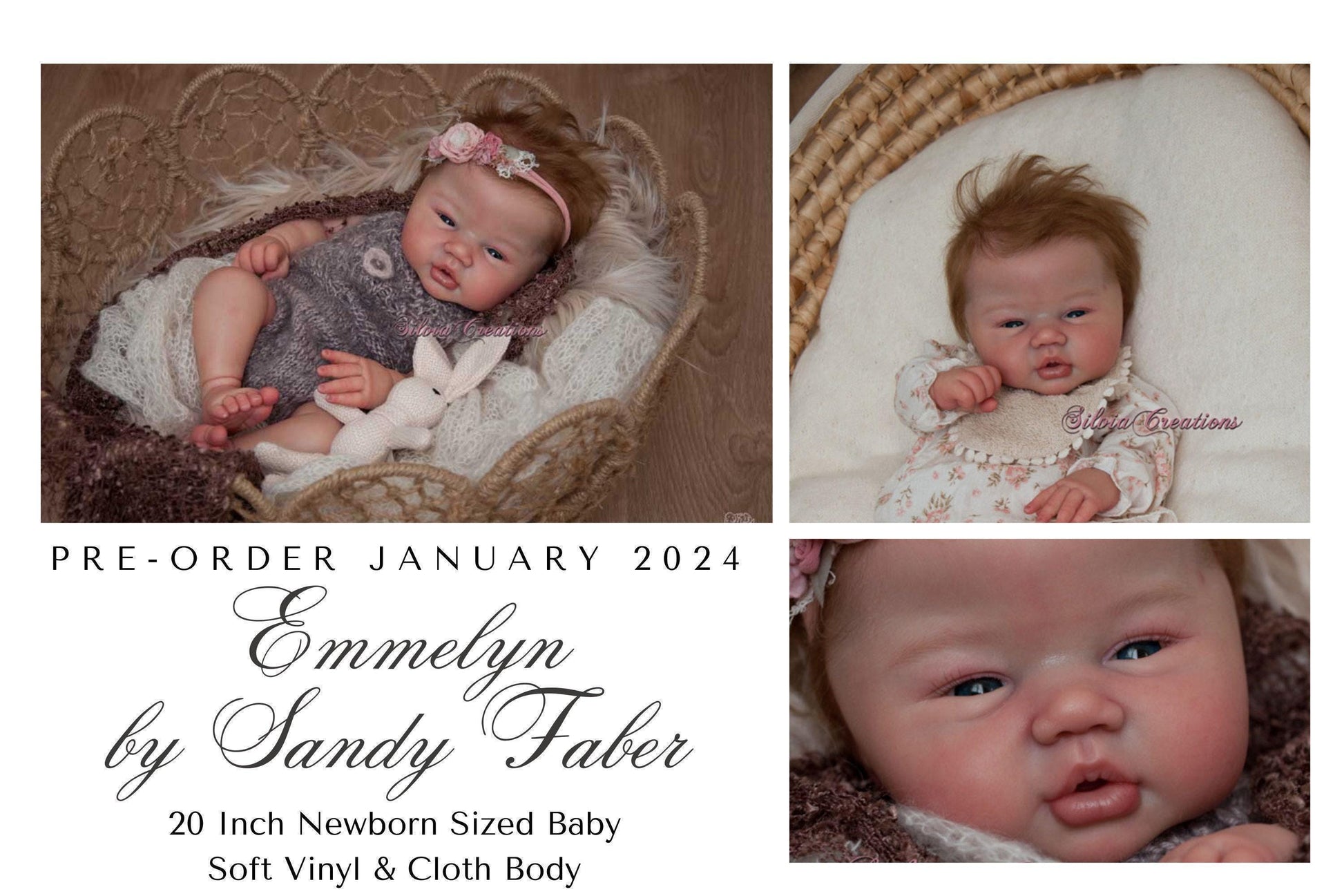 Emmelyn By Sandy Faber 20" Full Limbs