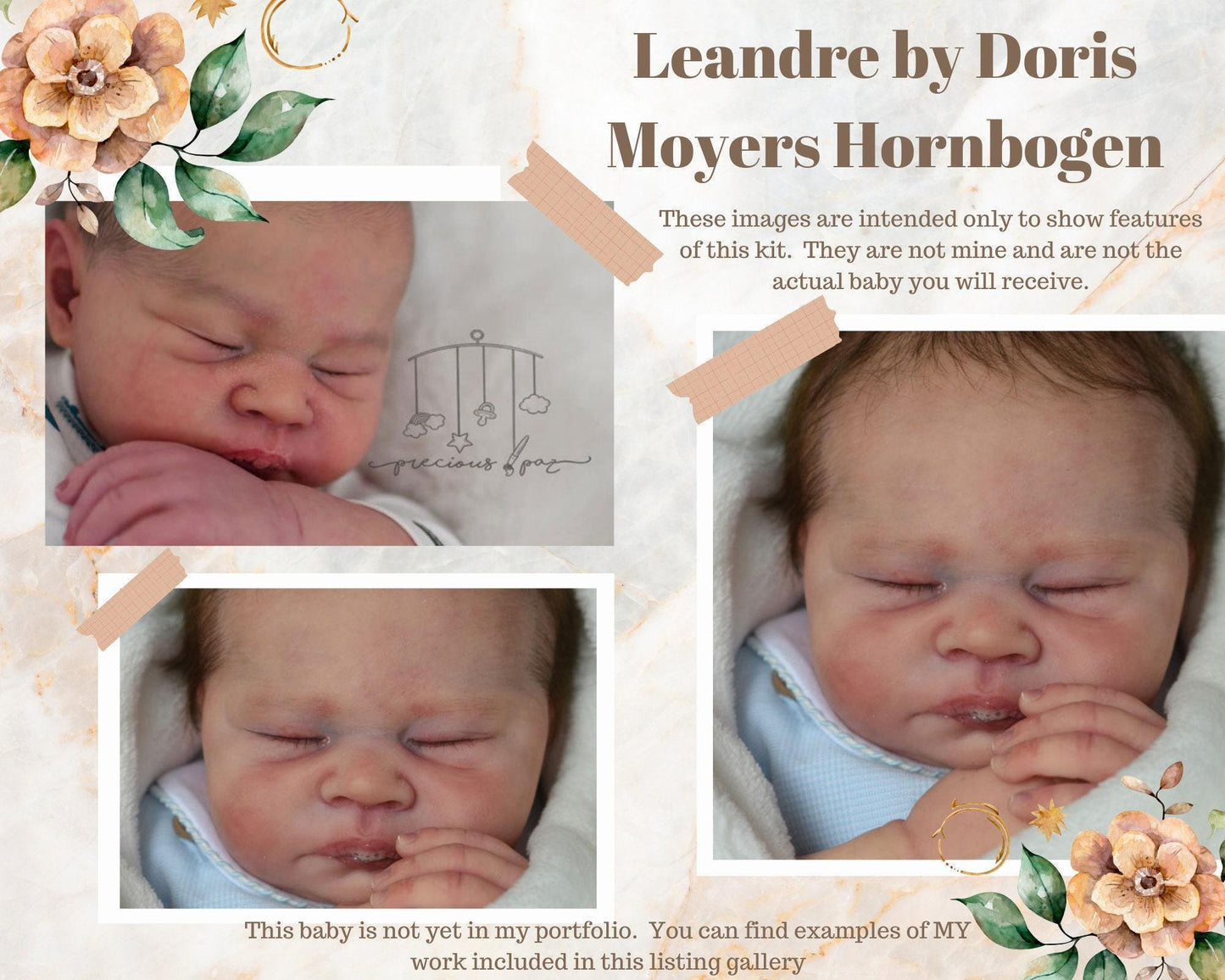 Leandre by Doris Moyers Hornbogen (20"+Full Limbs)