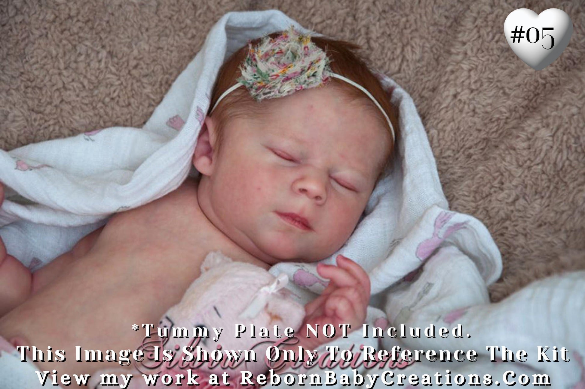 Realborn® Kimberly™ Sleeping (19"+ Full Limbs)