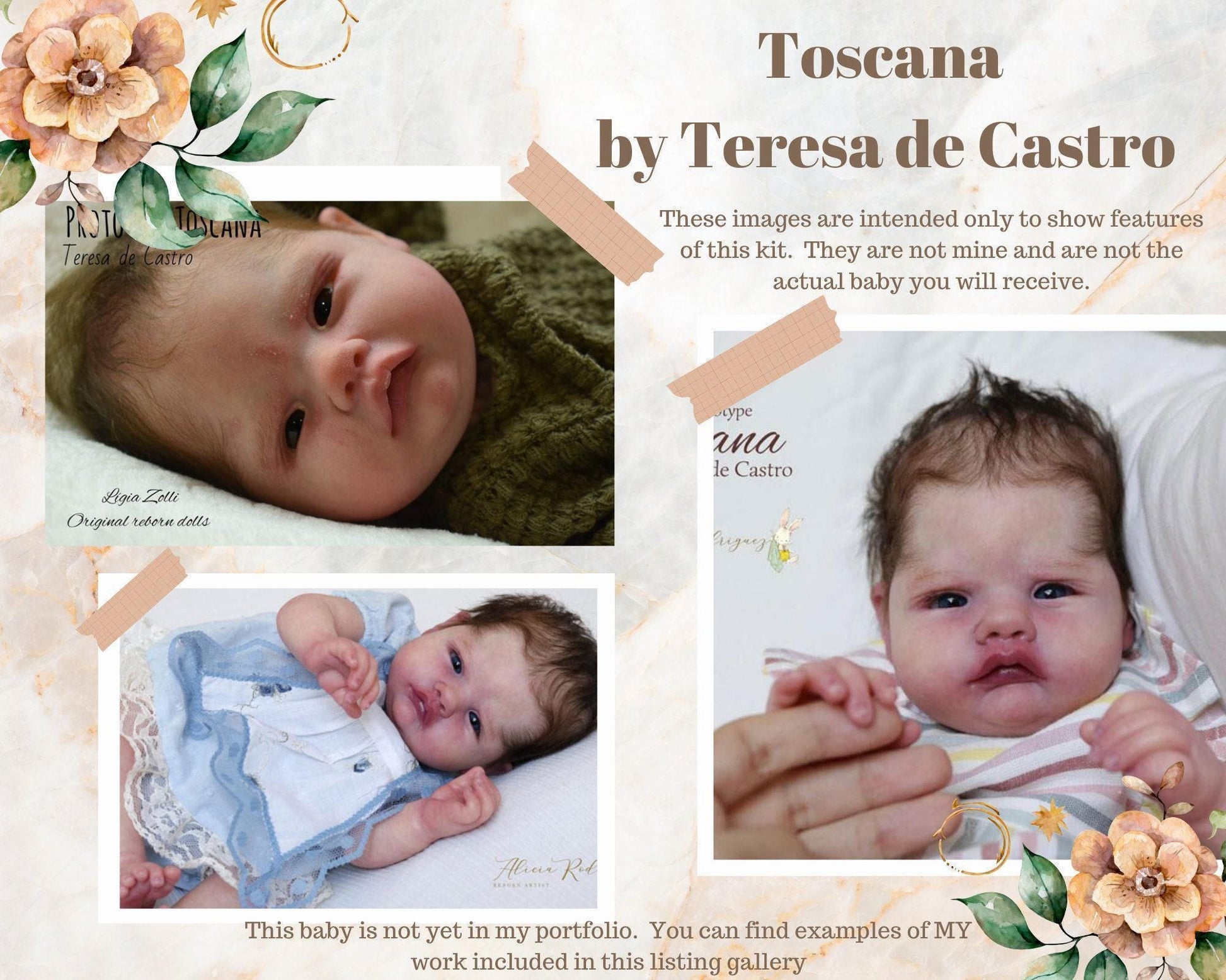 Tuscany by Teresa de Castro (17"+Full Limbs)