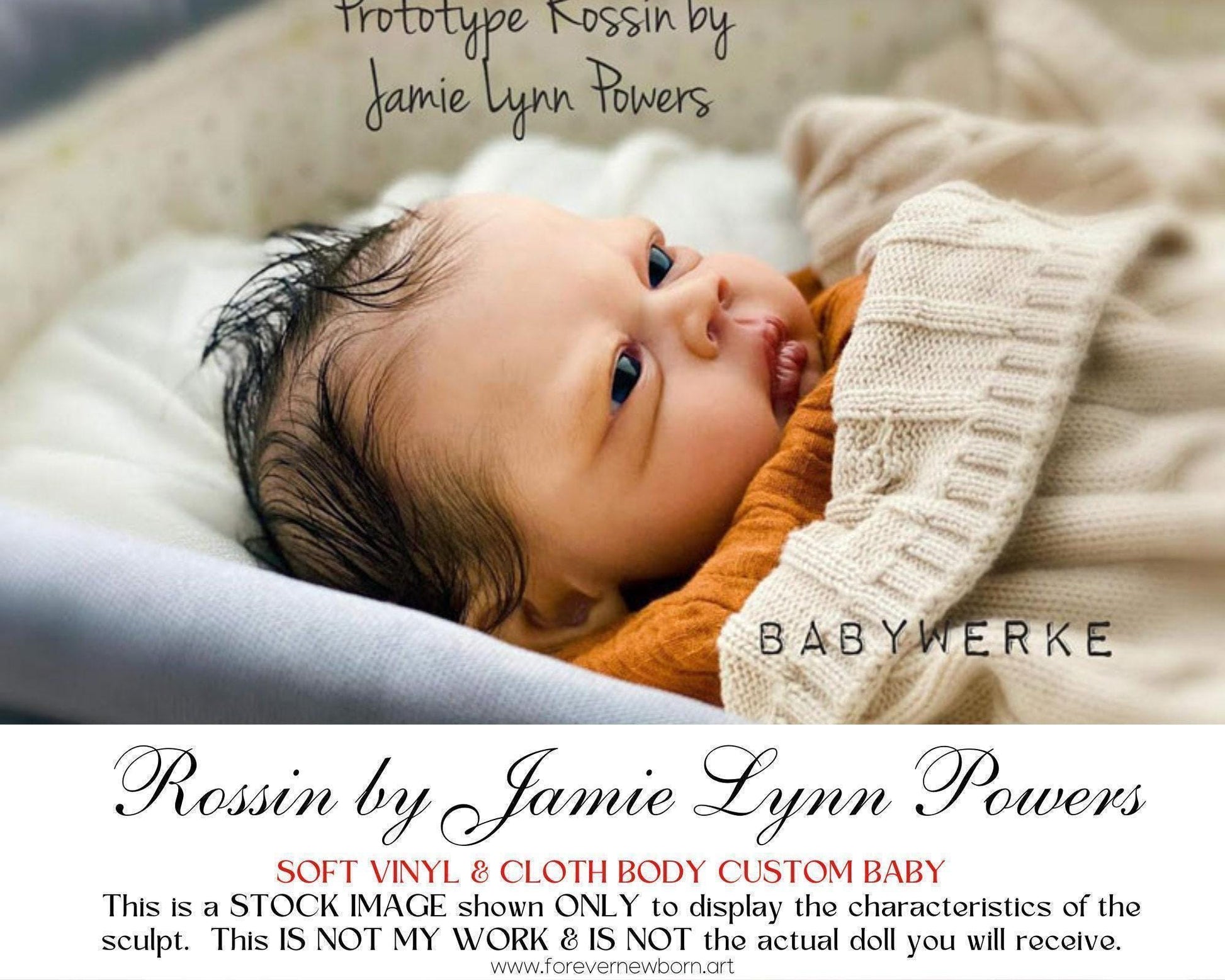 Rossin by Jamie Lynn Powers (18"+Full Limbs)