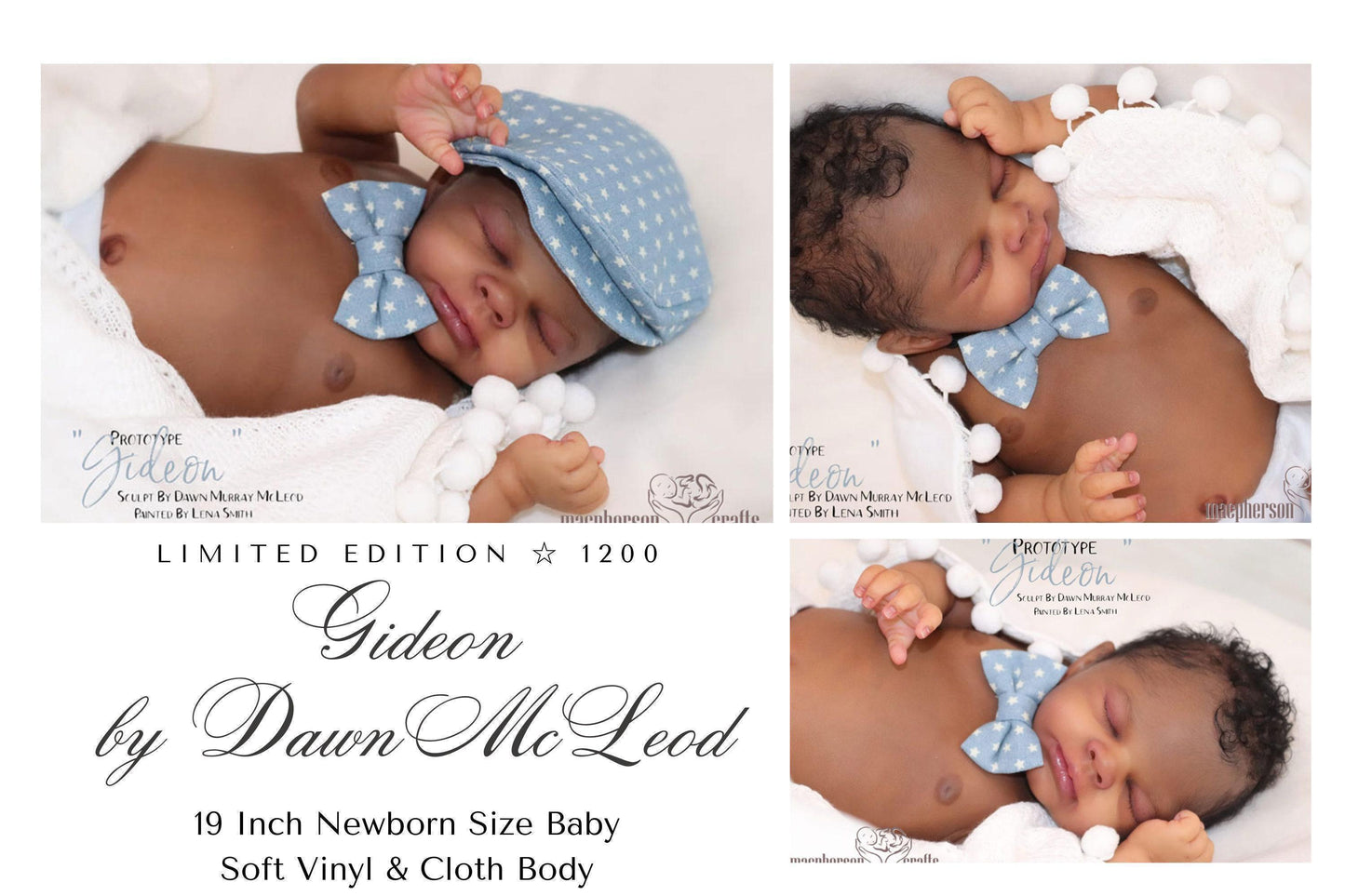 Gideon by Dawn McLeod 19" Full Limbs