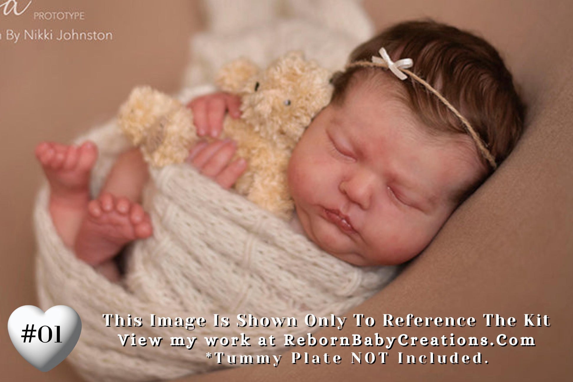 Realborn® Tessa Sleeping (19"+Full Limbs)